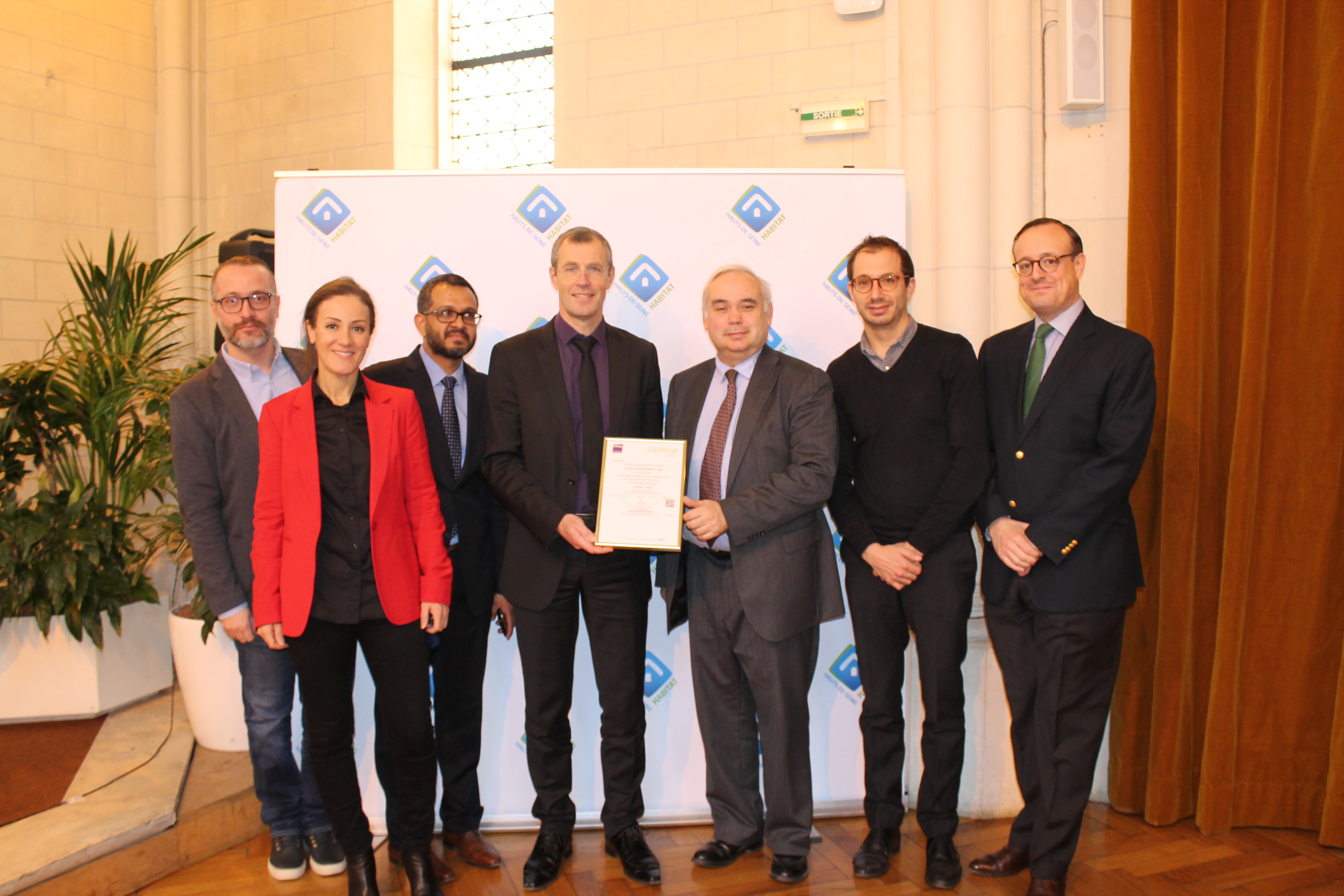 Certification AFNOR Marchés publics - Hauts-de-Seine Habitat 