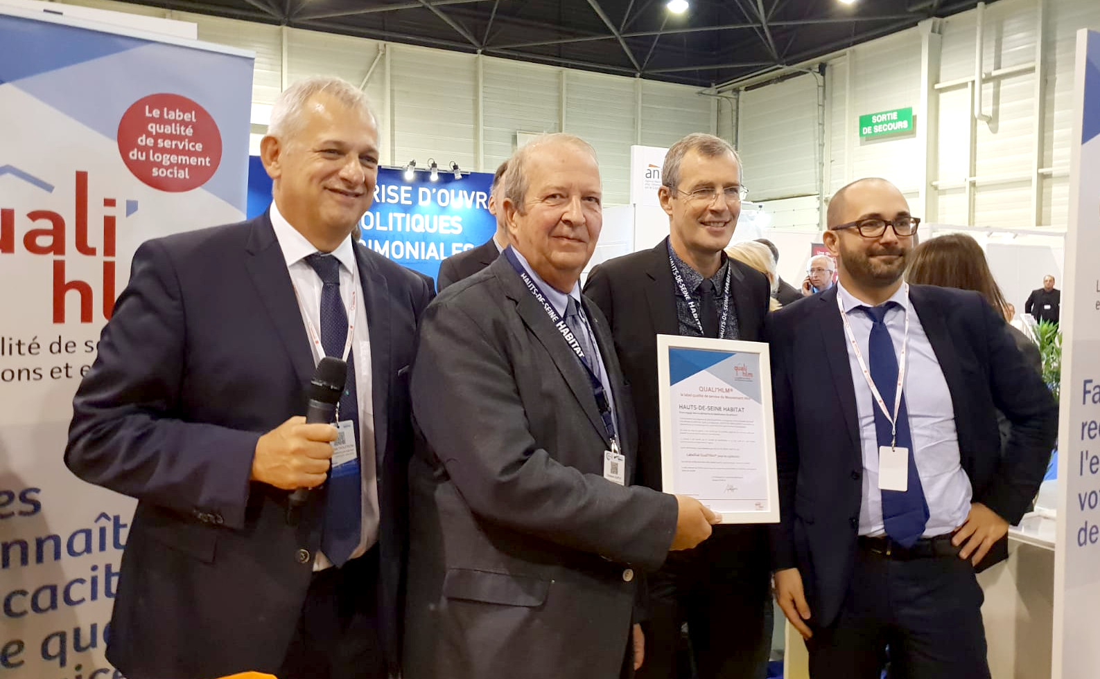 10/10/2018 : remise officielle du label Quali’Hlm®