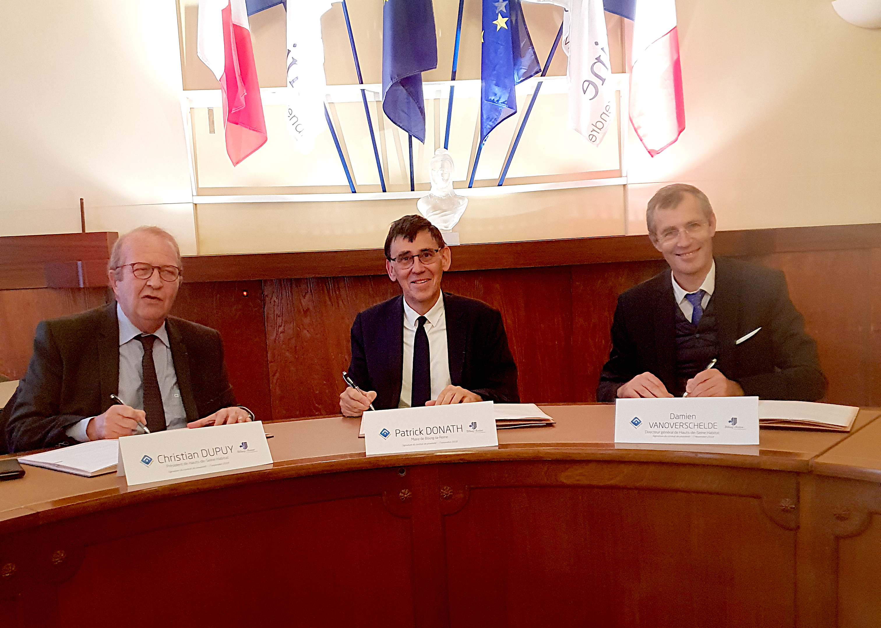 Signature du 17ème contrat de proximité avec Bourg-la-Reine