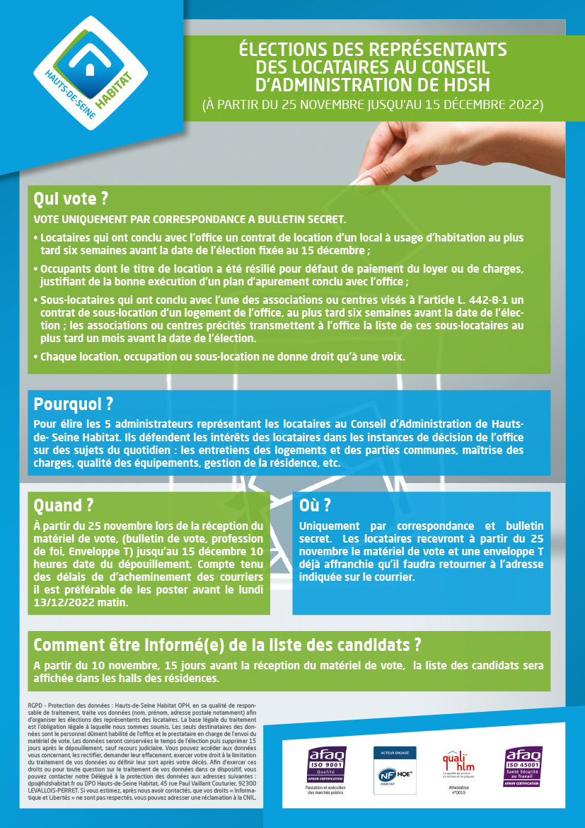 affiche enquête locataires