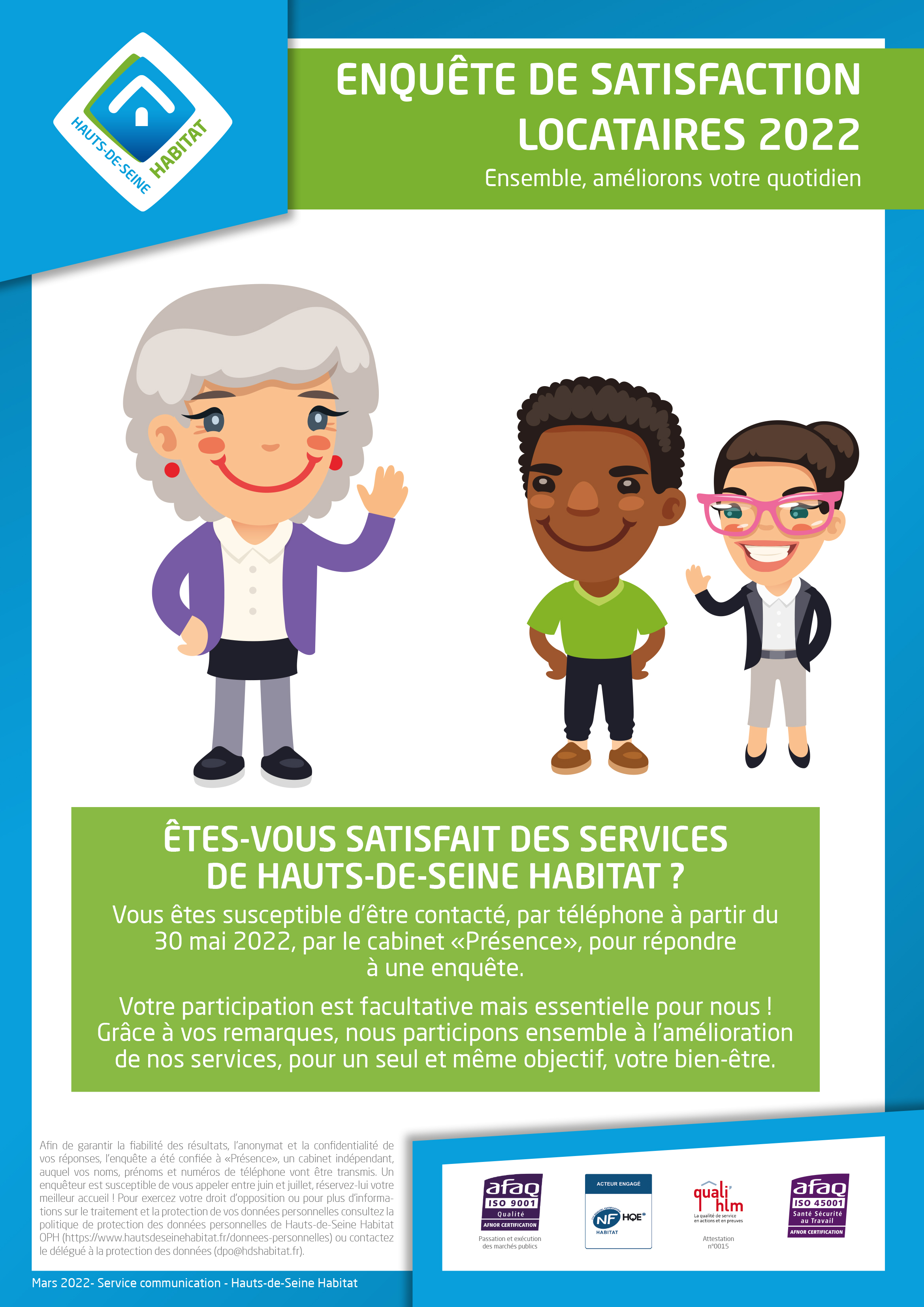 affiche enquête locataires