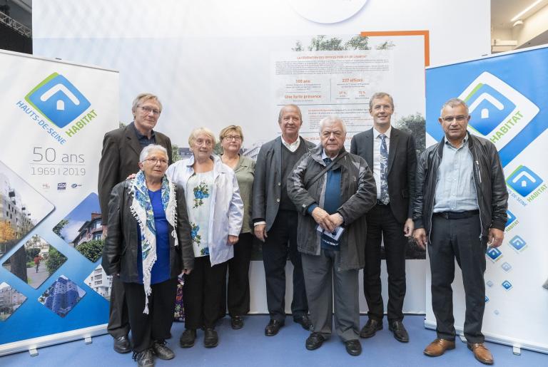 Signature du nouveau Plan de concertation locative de Hauts-de-Seine Habitat en présence des représentants des associations de locataires - Photo Christophe Bertolin