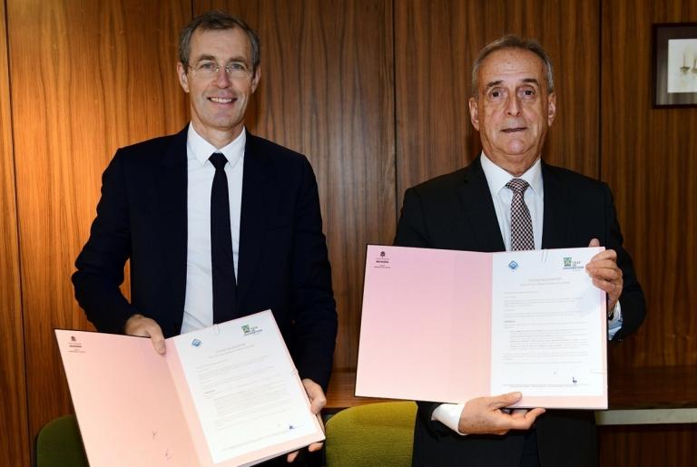 Signature du contrat de proximité de Courbevoie le 9 décembre 2019