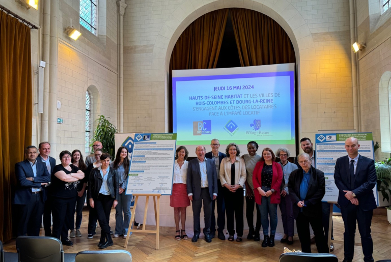 Signature de la première convention sur les impayés locatifs