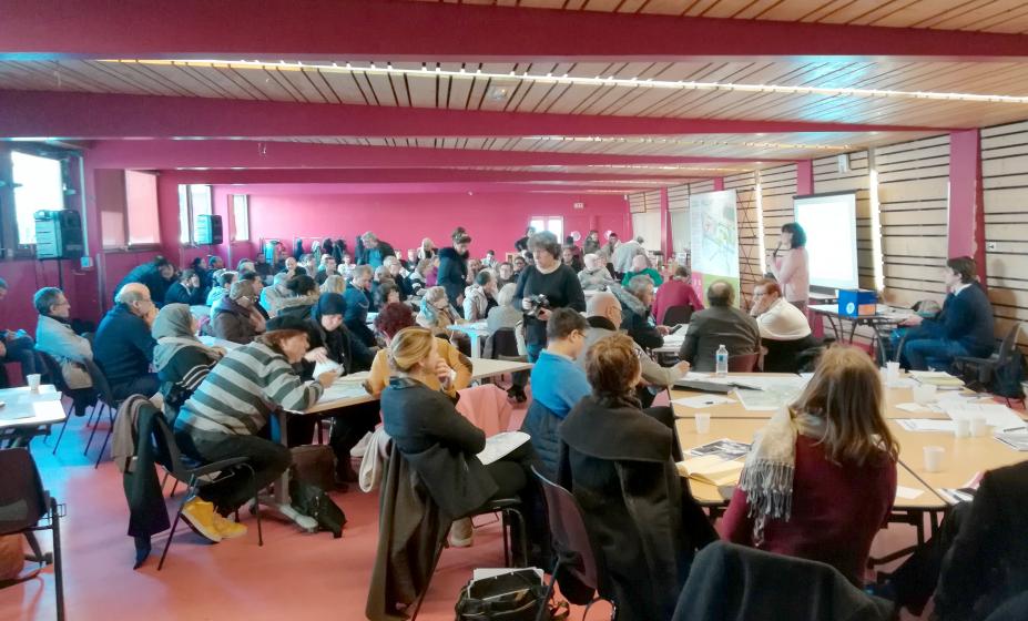 10/02/2018 : atelier de concertation citoyenne à Nanterre