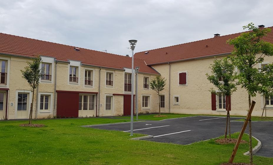 Visite officielle de Gérard Larcher au Clos de la Prairie à Rambouillet