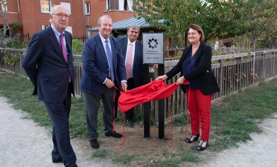 Jean-Pierre Respaut, Christian Dupuy, Louis-Michel Bonne et Béatrice de Lavalette