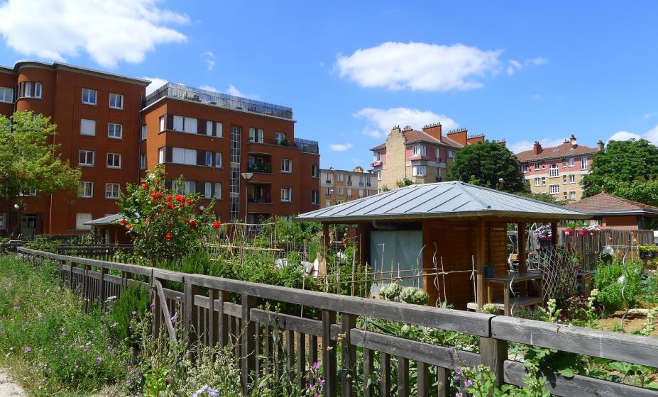 Cité-jardins de Suresnes, jardins des Longs Réages - Photo Hauts-de-Seine Habitat