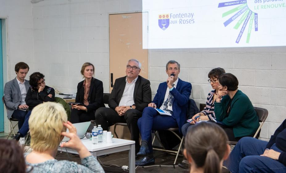 Fontenay-aux-Roses : réunion publique sur la concertation légale du projet de ZAC des Paradis - Photo : C.VOISIN / Vile de Fontenay-aux-Roses