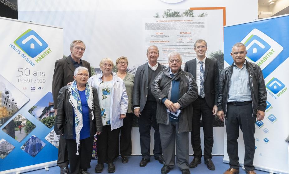Signature du nouveau Plan de concertation locative de Hauts-de-Seine Habitat en présence des représentants des associations de locataires - Photo Christophe Bertolin