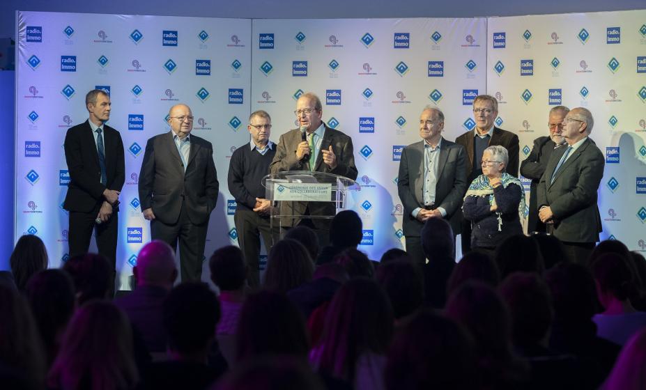 Discours de Chistian Dupuy, président, en présence des membres du CA