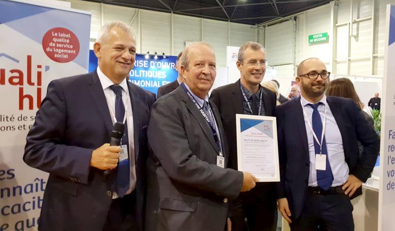 10/10/2018 : remise officielle du label Quali’Hlm®