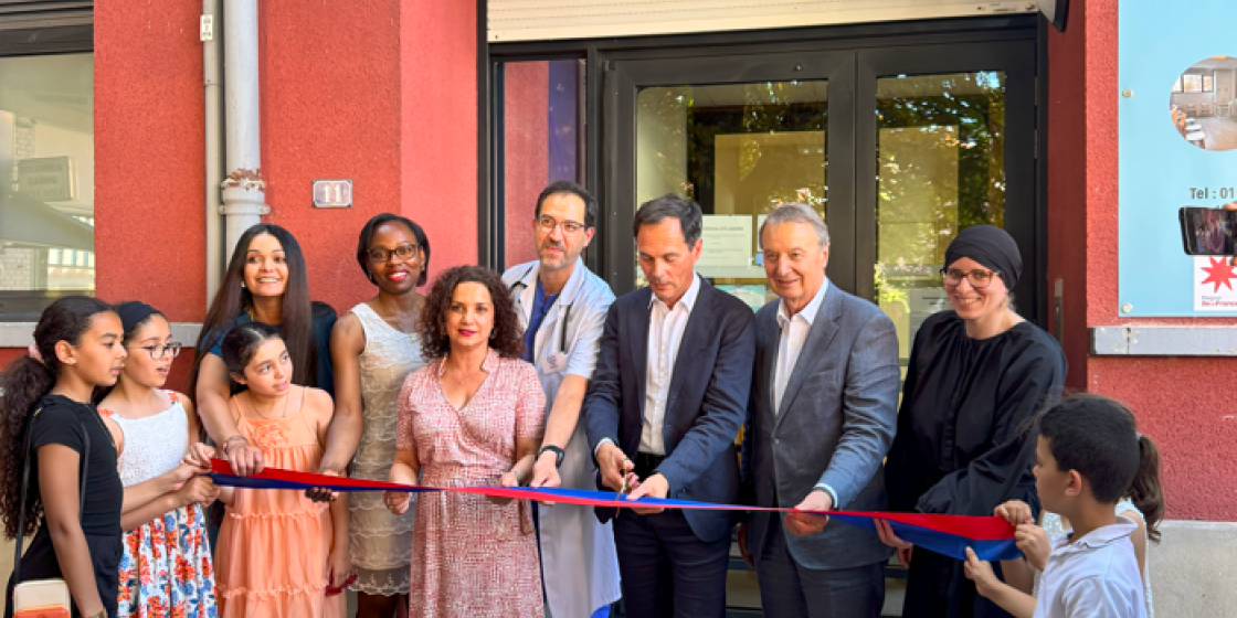 Inauguration centre médical cité jardin suresnes