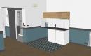 Amélioration du confort de vie des résidents avec des logements autonomes équipés d’une salle de douche et kitchenette - Agence Magendie Architecte