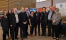 De gauche à droite : Pascale Hurel, Mathilde Champion, Jean-Emmanuel Clech, Bénédicte de Kerprigent, Jacques Perrin, Nathalie Bohbot, Philippe Pemezec, Loïc Degny, Bernard Foisy et Rosen Viau